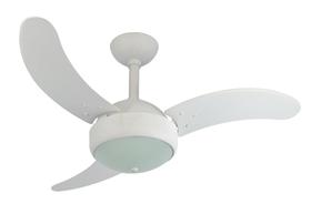 Ventilador de Teto Infinity Max Branco 3 Pás MDF Br 220V+Controle 1007