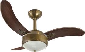 Ventilador de Teto Infinity Max Verde Fumê 3 Pás MDF Tabaco 110V 1007 Ventilador de Teto Infinity Max Verde Fumê 3 Pás MDF Tabaco 110V 1007