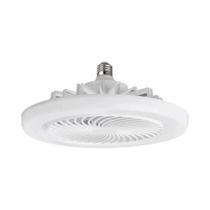 Ventilador De Teto Inteligente De 3 Velocidades Com Base De Iluminação E27 Com Controle Remoto Para