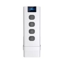 Ventilador de Teto Inteligente Wi-Fi com Luz - 2/3 Vias, Controle Remoto e Velocidade