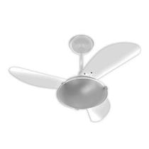 Ventilador De Teto Inverter Space BRANCO 3 Pás Laqueadas BRANCAS Bivolt Com Controle 54-3311 Ventidelta
