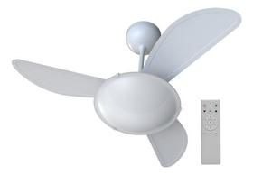 Ventilador de Teto Inverter Sunny Ventisol Luminária em Led e Controle Remoto Branco Bivolt