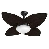 Ventilador de Teto Jet Aspen Venti-delta 4Pás Rattan Tabaco