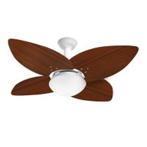 Ventilador de Teto Jet Aspen Venti-delta Branco 4Pás Rádica Jequitibá 220 V + Controle