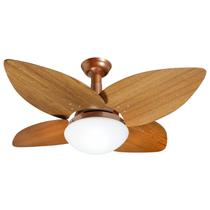 Ventilador de Teto Jet Aspen Venti-delta Cobre 4Pás Freijó 220 V + Controle Ventilador de Teto Jet Aspen Venti-delta Cobre 4Pás Freijó 220 V + Controle