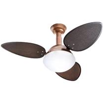 Ventilador De Teto Jet Gold 3 Pás Rattan Tb 110v Venti-delta