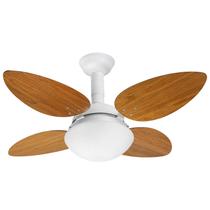 Ventilador de Teto Jet Pétalo Venti-delta Branco 4Pás Freijó 220 V Ventilador de Teto Jet Pétalo Venti-delta Branco 4Pás Freijó 220 V