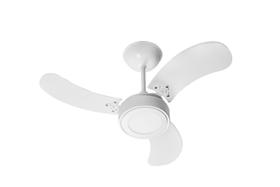 Ventilador de Teto Led Colors Branco 110V+Controle Remoto