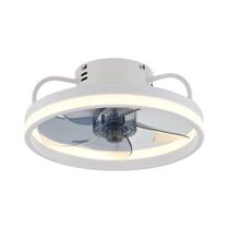 Ventilador de Teto LED com Controle Remoto - Iluminação para Sala de Estar Ventilador de Teto LED com Controle Remoto - Iluminação para Sala de Estar