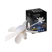 Ventilador de Teto LED com Controle Remoto - Velocidade e Brilho Ajustáveis Ventilador de Teto LED com Controle Remoto - Velocidade e Brilho Ajustáveis
