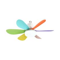 Ventilador De Teto LED De 20,5 Polegadas Com Luz 40W E27, Controle Remoto E Dimerização Para Sala De Ventilador De Teto LED De 20,5 Polegadas Com Luz 40W E27, Controle Remoto E Dimerização Para Sala De