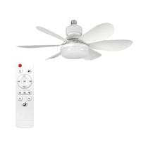 Ventilador De Teto LED Dimmable De 40W Com Controle Remoto, Moderno, E27, Temperatura De Cor Ventilador De Teto LED Dimmable De 40W Com Controle Remoto, Moderno, E27, Temperatura De Cor