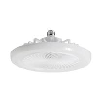 Ventilador De Teto LED Inteligente Com Controle Remoto De 3 Velocidades 25,5CM Universal E27 Mini