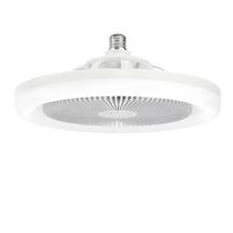 Ventilador De Teto LED Inteligente De 3 Velocidades Com Controle Remoto Base E27 Para Quarto Sala De