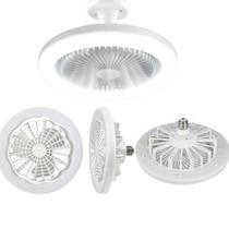 Ventilador De Teto Led Luzes Integradas Com Controle Remoto