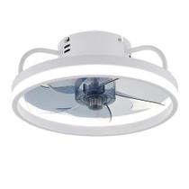 Ventilador De Teto LED Moderno Ajustável Em Três Cores Com Controle Remoto E Temporizador De Lâminas Ventilador De Teto LED Moderno Ajustável Em Três Cores Com Controle Remoto E Temporizador De Lâminas
