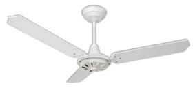 Ventilador de Teto Loren-Sid Comercial M2 Branco RV 220V com Pás de Aço Brancas ref-2764 Ventilador de Teto Loren-Sid Comercial M2 Branco RV 220V com Pás de Aço Brancas ref-2764