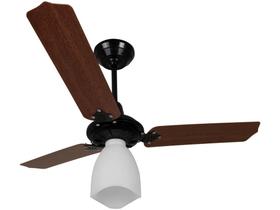 Ventilador de Teto Loren Sid Diplo Lumi M3 - Preto e Magno 3 Pás 3 Velocidades 90cm Ventilador de Teto Loren Sid Diplo Lumi M3 - Preto e Magno 3 Pás 3 Velocidades 90cm