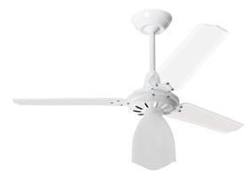 Ventilador de Teto Loren-Sid Diplo M3 Lumi Branco 220v com Pás Injetadas Transparentes Ref-420