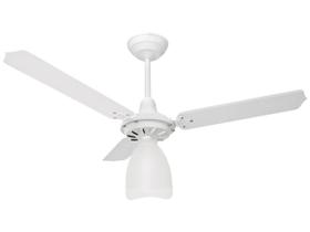 Ventilador de Teto Loren-Sid Diplomata Lumi M3 com 3 Pás Branco 127V