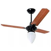 Ventilador de Teto Loren-Sid Diplomata Pêra M3 Preto/Mogno - 127v