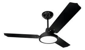 Ventilador De Teto Loren Sid Lumi Led M3 3 Pás MDF Preto Ventilador De Teto Loren Sid Lumi Led M3 3 Pás MDF Preto
