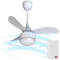 Ventilador de teto lustre 130w potente e silencioso ventisol