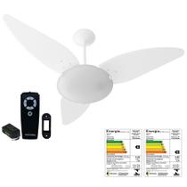 Ventilador de Teto Magnes 3 Pás Branco com Controle Remoto Protection