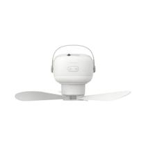 Ventilador De Teto Mini Portátil Sem Fio Com Luz USB E Controle Remoto, Luz Noturna Para Casa E