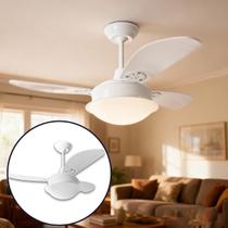 Ventilador de Teto moderno Diplomata Primor M3 Branco 127v Lorensid Ventilador de Teto moderno Diplomata Primor M3 Branco 127v Lorensid