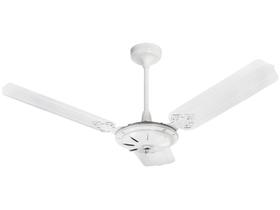 Ventilador de Teto New Comercial Eco 3 Pás de Aço Branco 110V - Venti-Delta