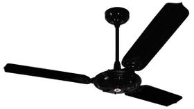 Ventilador de Teto New Comercial Eco 3 Pás de Aço Preto 110V Ventilador de Teto New Comercial Eco 3 Pás de Aço Preto 110V