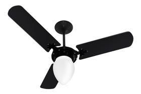 Ventilador de Teto New Delta L. GP Preto 220V+Controle Rem. Ventilador de Teto New Delta L. GP Preto 220V+Controle Rem.