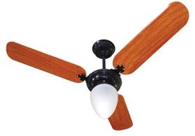 Ventilador de Teto New Delta L. GP Preto/Mg 220V