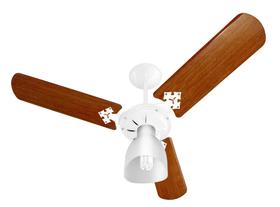 Ventilador de Teto New Delta Light Br/Mg 220V
