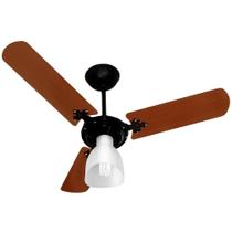 Ventilador De Teto New Delta Light Preto mogno Ventidelta Ventilador De Teto New Delta Light Preto mogno Ventidelta