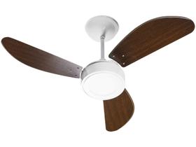 Ventilador de TETO new light led branco/tabaco- 220v