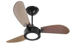 Ventilador de Teto New Light Led Pr/Tb 110V+Controle Remoto