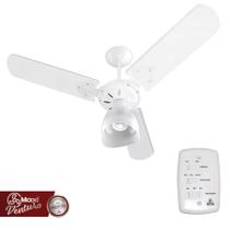 Ventilador de Teto New Maxi Ventura 110v Branco com 3 Pás Função Inverter e 3 Velocidades Ventilador de Teto New Maxi Ventura 110v Branco com 3 Pás Função Inverter e 3 Velocidades