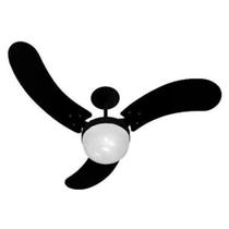 Ventilador De Teto New Montana 3 Pás Venti Delta - Preto
