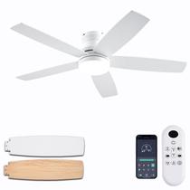 Ventilador de teto NKPU SY69 48" White Light Remote/App Control Ventilador de teto NKPU SY69 48" White Light Remote/App Control