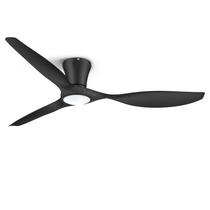 Ventilador de teto ocioc 52" Black Dimmable Light Remote DC Motor DC Ventilador de teto ocioc 52" Black Dimmable Light Remote DC Motor DC