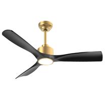 Ventilador de Teto OFANTOP 132 cm 3 Pás LED 6 Velocidades com Controle Remoto