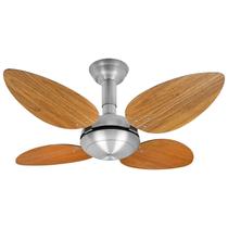 Ventilador de Teto Office Jet Pétalo Venti-Delta Prata 4Pás Freijó 110V Ventilador de Teto Office Jet Pétalo Venti-Delta Prata 4Pás Freijó 110V