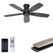 Ventilador de Teto Ohniyou 42" Perfil Baixo com Controle Remoto e App Ventilador de Teto Ohniyou 42" Perfil Baixo com Controle Remoto e App