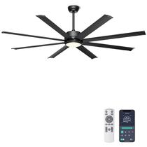 Ventilador de Teto Ohniyou 72" Industrial com Luz, Controle Remoto e App Ventilador de Teto Ohniyou 72" Industrial com Luz, Controle Remoto e App