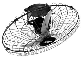 Ventilador de Teto Orbital Sprint 60 M3 Loren-Sid Preto Grade de Aço Bivolt ref-9856