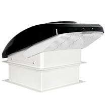 Ventilador de Teto para RV OUTPRIZE 14" 12V Manual 3 Velocidades com Protetor de Chuva