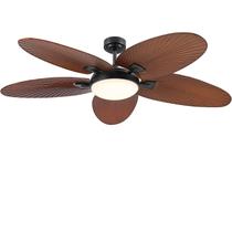 Ventilador de teto PHORUS 157 cm à prova dágua para área externa com luz Ventilador de teto PHORUS 157 cm à prova dágua para área externa com luz