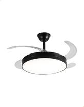 Ventilador De Teto Plafon Led Air Lite Retrátil C/ Controle